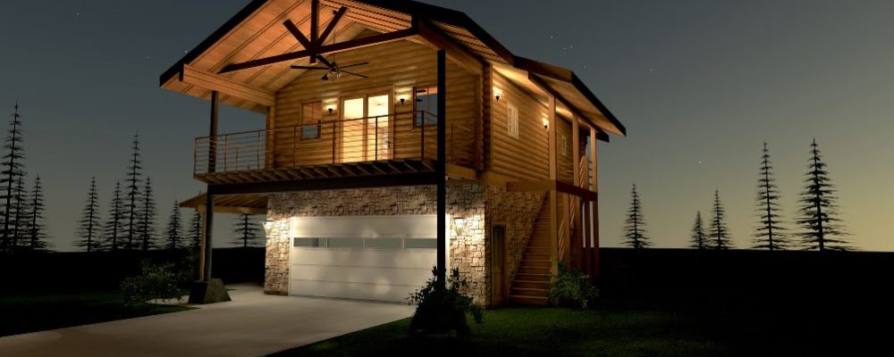 Dream DIY Log Home from Only $29K (Plans & 9 HQ Pictures)